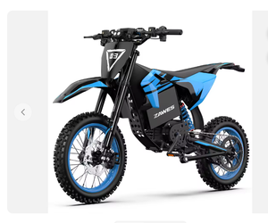 Bicicleta Eléctrica de Montaña ZAWES de Alta Calidad, 60V 23.4Ah, Suspensión Completa, Neumáticos Anchos, E-bike - Product Image 1