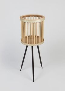 กระถางหวายตาข่ายเหล็กแฮนด์เมดสำหรับปลูกต้นไม้มีแกนกลางสำหรับตกแต่งในร่มกลางแจ้ง - Product Image 5