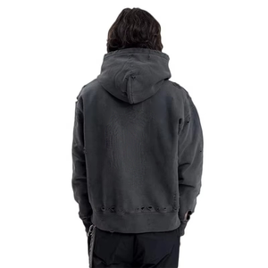 Sudadera con Capucha Premium de Moda para Hombre, Estilo Urbano, Diseño Personalizado, Lavado Vintage, 100% Algodón, Estilo Desgastado, Última Moda - Product Image 2