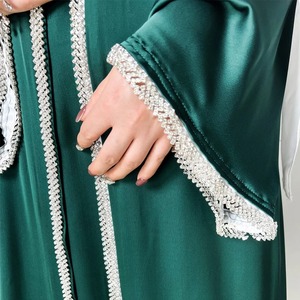 ชุดอาบายาแขนยาวมุสลิมสำหรับผู้หญิงเสื้อผ้าอิสลาม thobe/thawb - Product Image 6