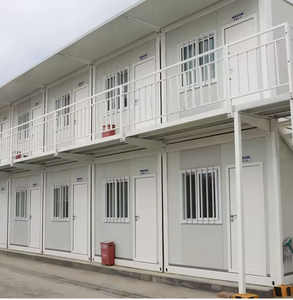 Casa Prefabricada Móvil Pequeña, Invernadero Modular Familiar para Exteriores con Estructura de Acero Galvanizado y Cristal - Product Image 3