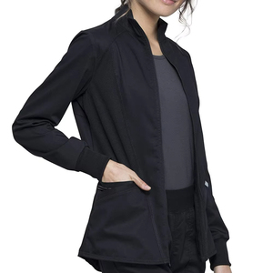 Uniformes de travail unisexes extensibles et tendance, vestes, logo personnalisé, uniformes de travail pour femmes, taille plus, uniformes de médecin, infirmière, hôpital - Product Image 2