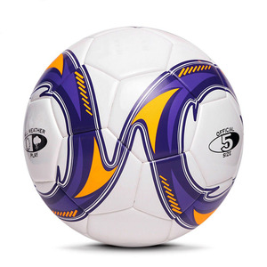 Alaay Custom Logo Print Soccer Ball Thermal Bonded Machine Stitched <b>Football</b> Laminated for <b>Football</b> Match - Product Image 3