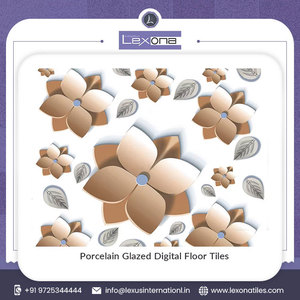 ของตกแต่งห้องนอนเครื่องลายคราม600X600mm มันวาว3D กระเบื้องปูพื้นดิจิตัลคอลเลกชันใหม่ - Product Image 3