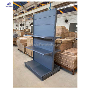 Estanterías Metálicas de Acero de Varias Capas a Precio de Fábrica, Estante Individual para Abarrotes, Góndola, Estanterías de Venta al por Menor para Supermercados - Product Image 2