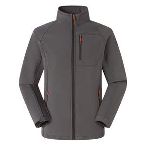 Veste Softshell Unisexe Légère et Imperméable de Haute Qualité pour le Sport, Personnalisable avec Col Montant et Logo sur Mesure – Vente en Gros - Product Image 4