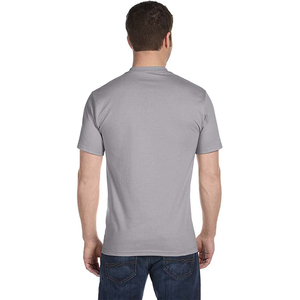 Camiseta Casual de Cuello Redondo para Hombre, Diseño Minimalista, Color Sólido, Marca Privada, Directo de Fábrica - Product Image 5