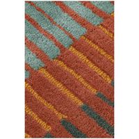 Tapis rectangulaires modernes 100 % laine tuftés à la main, géométriques, lavables, rembourrés, antidérapants, adaptés aux animaux domestiques, pour la maison - Fabrication en gros
