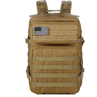 Sac à dos tactique durable avec logo personnalisé, impression, broderie, randonnée, camping, voyage, fourniture du fabricant OEM ODM