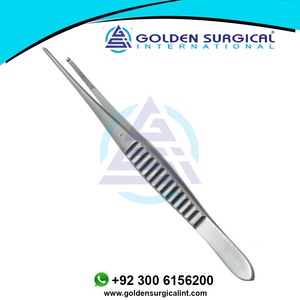 Pince à épiler à dissection Gillies en acier inoxydable à dents | Pince à saisir les tissus | Instruments de dentisterie pour prothèses dentaires - Product Image 2