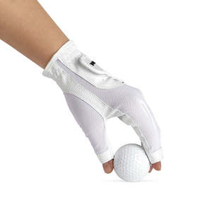 Gants de golf sans doigts personnalisés avec logo pour femmes, protection des ongles, nouvelle arrivée, adhérence supérieure, en cuir Cabretta. - Product Image 3