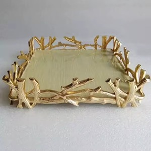 ถาดใส่ขนมช็อกโกแลตโลหะสุดหรูทันสมัยคลาสสิก เพิ่มความสง่างามและความสวยงามให้กับโต๊ะ ช่วยจัดระเบียบช็อกโกแลตให้สวยงาม - Product Image 6