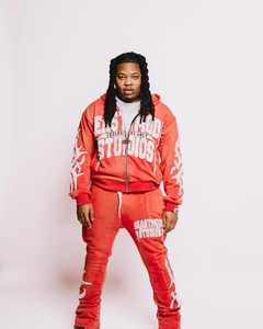 New Street Wear Parche personalizado Bordado Lavado Recortado Gran tamaño Desgastado Zip up Hoodie Set Joggers Mujer - Product Image 2