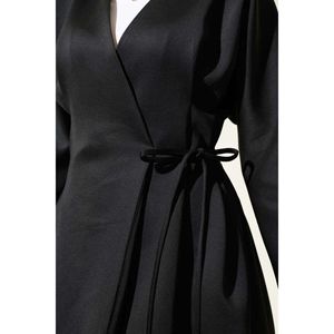 Ensemble de 2 pièces de plongée avec coutures à la taille noir - Product Image 4