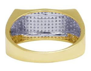 แหวนเพชรเม็ดเดี่ยว VVS Moissanite สำหรับผู้ชายสุดหรู S925เงินสเตอร์ลิงทันสมัยสไตล์ฮิปฮอป - Product Image 5