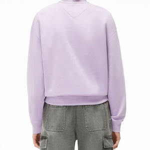 Sweatshirts pour hommes fabriqués OEM 100% coton respirant teint uni pour l'automne bas prix taille adulte vêtements basiques sweatshirts - Product Image 5