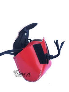 Capuche de fauconnerie en cuir de qualité supérieure personnalisable pour la chasse en plein air, capuche de fauconnerie arabe - Product Image 3