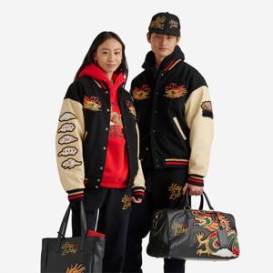 Elegante chaqueta de dragón para hombre, diseño de dragón bordado, perfecto para ropa informal de moda y trajes llamativos - Product Image 2