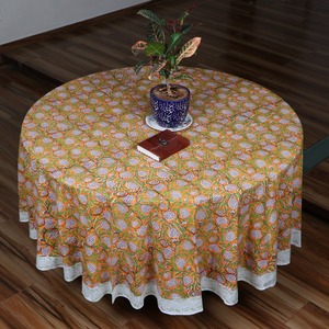 Beautiful Handmade Round Cotton <b>Table</b> Cover <b>Table</b> <b>Cloth</b> Room Decorative <b>Table</b> Cover Cotton Round Tapestry - Product Image 6