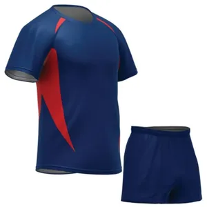 Nouvelle Arrivée Ensembles de Tenues de Rugby Personnalisées avec Logo Imprimé Qualité Supérieure Sérigraphie Portable Uniformes OEM 100% - Product Image 5