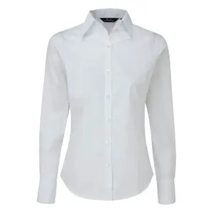 Poplin Long Sleeve Blouse Corporate Merchandising Promotional Polo Shirts - Product Image 4