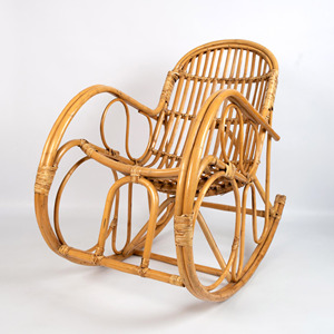 เก้าอี้โยกไม้สำหรับชานบ้านกลางแจ้งทำด้วยมือราคาดี - Product Image 4