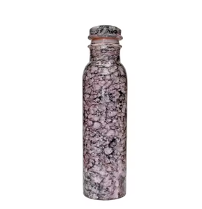Venta caliente Diseño único Botellas de agua de cobre puro Bebida directa Suministros para viajeros a granel - Product Image 3