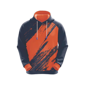 Sweat-shirt à capuche zippé noir pour homme avec motif imprimé étoiles, coupe classique, vêtement décontracté, saison automne, tissu tricoté en polyester - Product Image 4