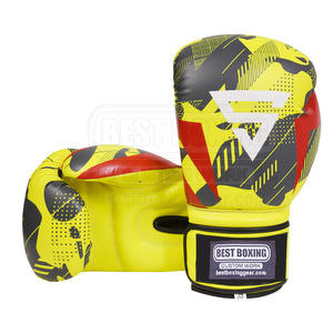 ถุงมือชกมวยหนัง PU ถุงมือชกมวย - Product Image 1