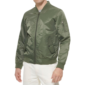 Vestes de baseball décontractées coupe étroite pour hommes blousons d'aviateur pour hommes conception personnalisée vêtements d'extérieur conception supérieure blouson d'aviateur pour hommes - Product Image 1