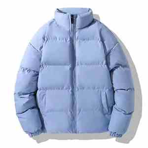 Veste d'hiver décontractée avec capuche pour hommes Manteau léger Imperméable Fermeture à glissière Fabriqué Bouton Décoration Packable Design - Product Image 5