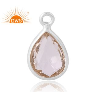 Diseño de tendencia 925 Plata cristal Natural cuarzo piedra preciosa colgante diseño personalizado joyería para mujer regalo para ella - Product Image 1