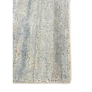 Alfombra Uvenuti de Lana Afgana y Yute con Patrón Abstracto, Anudada a Mano, Azul-Akwj-1016 para Uso Doméstico - Product Image 4