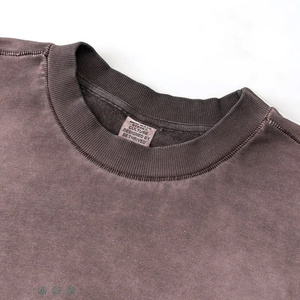 Plain Color Streetwear Winter Front Logo <b>Fleece</b> Warming Long Sleeve Crewneck Plus Size Women's Hoodies & <b>Sweatshirts</b> - Product Image 2