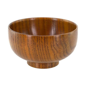 ชามเสิร์ฟทำจากไม้แบบดั้งเดิมพร้อมด้วยงานฝีมืออันหรูหราเหมาะสำหรับรับประทานอาหารในครอบครัวและงานเลี้ยงอาหารค่ำพิเศษ - Product Image 1