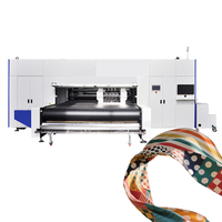 Machine d'impression numérique textile industrielle à 48 têtes pour la production à grande échelle de chiffon