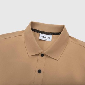 Aristino เสื้อโปโลเมอร์เซไรซ์ผู้ชายทรงสลิมฟิตสไตล์ธุรกิจ APS069AS2 - Product Image 2