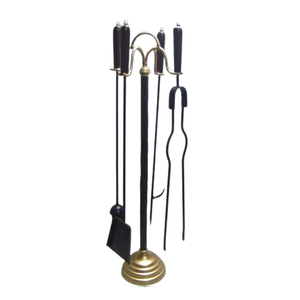 Precio al por mayor hecho a mano elegante personalizado único estilo clásico personalizado moderno elegante Vintage juegos de herramientas de fuego de alto grado - Product Image 2