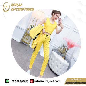 ชุดกีฬาสตรี3ชิ้นชุดเสื้อ + เสื้อกั๊ก + กางเกง - Product Image 6