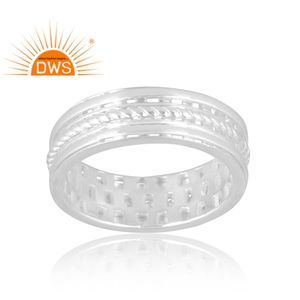 Anillo de Plata de Ley 925 de Último Diseño, Joyería Personalizada para Mujer, Regalo para Ella, Fabricante de Joyería Fina - Product Image 1