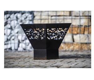 Outdoor Garden <b>BBQ</b> Fire Pit Bowl Patio Heater Steel Firepit Log Burner Metal Brazier - Product Image 4