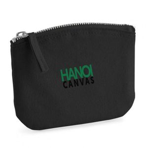 กระเป๋าเครื่องสำอางผ้าแคนวาสสำหรับเดินทางแบบมีซิปมีตัวอักษรที่กำหนดเอง100% เป็นมิตรต่อสิ่งแวดล้อมแบบเวียดนาม - Product Image 5