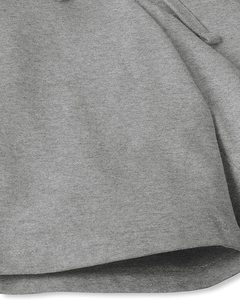 Short de survêtement uni vierge avec impression de logo personnalisé Short de sport de gymnastique en coton molletonné pour hommes à vendre - Product Image 4