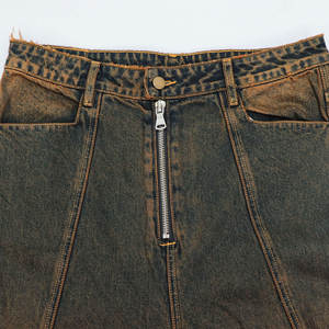 High Quality Gothic new style trousers for men with buckles straps zipper details <b>chain</b> and comfortable slim fit design - Product Image 3