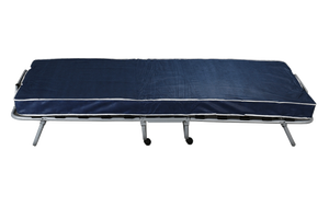EVERGREENWEB Modular Foldable <b>Bed</b> 80x190 cm Mattress Pillow Made Italy Space Saving Reinforced Structure Wooden Slat Minimalist - Product Image 2