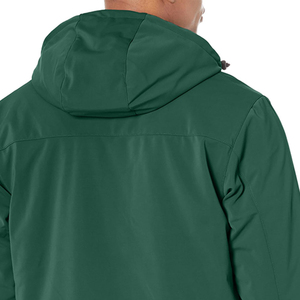 Veste Softshell pour homme, nouvelle norme 2024, design décontracté uni, avec tissu polaire léger OEM pour la randonnée en plein air - Product Image 4