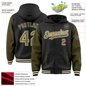 Sudadera con Capucha Deportiva de Alta Calidad con Parche Bordado Personalizado con Nombre de Equipo, Sudadera de Poliéster Transpirable para Hombre - Product Image 6