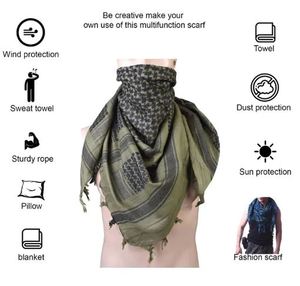 Shemagh ผ้าพันคอขนตาหนาสไตล์อาหรับผ้าฝ้าย100% คอตตอน - Product Image 6