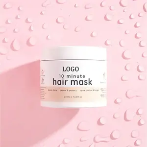 Özel LOGO Argan yağı fas natürel sızma hindistan cevizi yağı saç maskesi hidrat onarım klima tedavisi saç maske