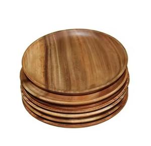 Plateau de service en bois pour servir des accords vins, des apéritifs et des collations assiettes de service en bois écologiques arrivée chaude - Product Image 2